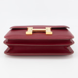 Constance 24 Epsom leather Rubis