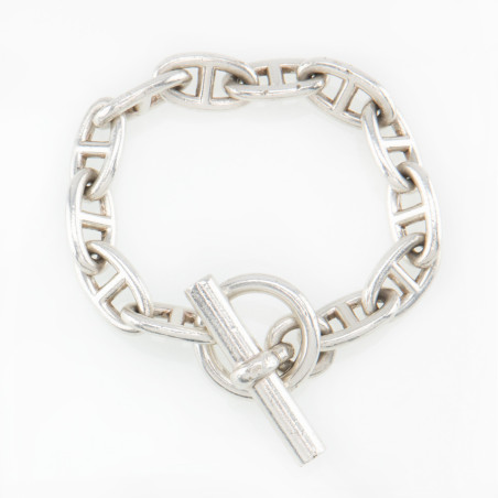 HERMÈS Chaîne d'Ancre GM bracelet silver - Pre-loved Designer Second Hand | LUXURYLOVE