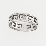 G Logo Ring Sterling Silver