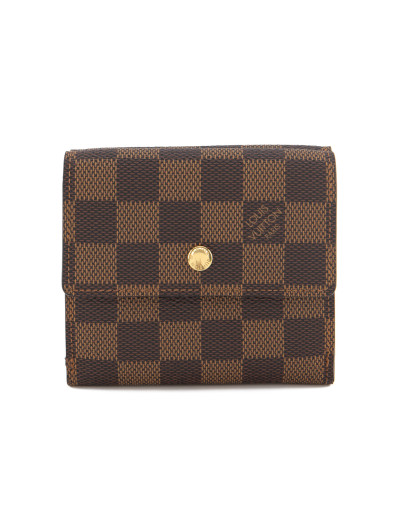 LOUIS VUITTON Elisa wallet Damier plain - Pre-loved Designer Second Hand | LUXURYLOVE