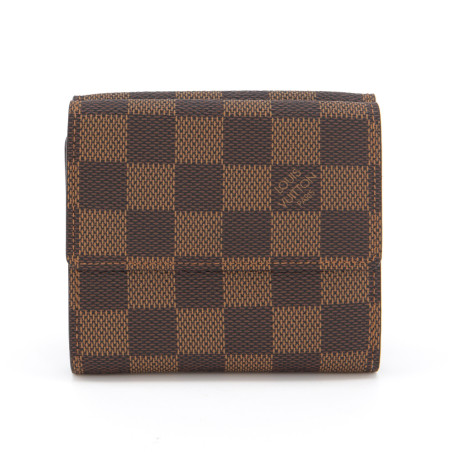 LOUIS VUITTON Elisa wallet Damier plain - Pre-loved Designer Second Hand | LUXURYLOVE