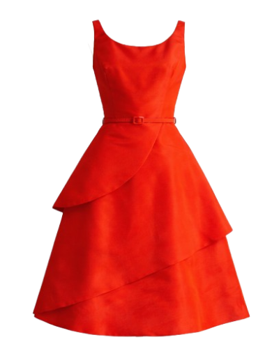 OSCAR DE LA RENTA Seiden Cocktailkleid A-Linie - Pre-loved Designer Second Hand | LUXURYLOVE