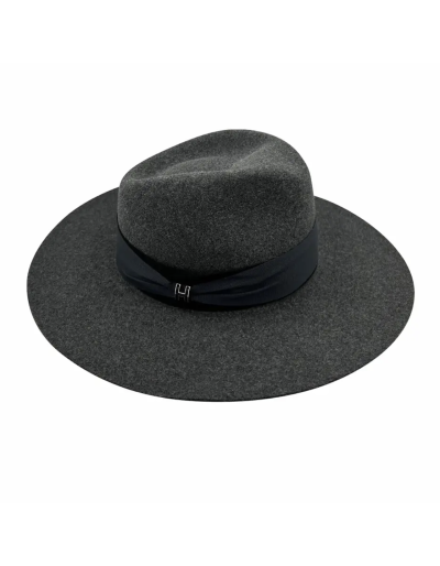 HERMÈS Felt chipboard fedora chipboard hat made from rabbit felt - Pre-loved Designer Second Hand | LUXURYLOVE