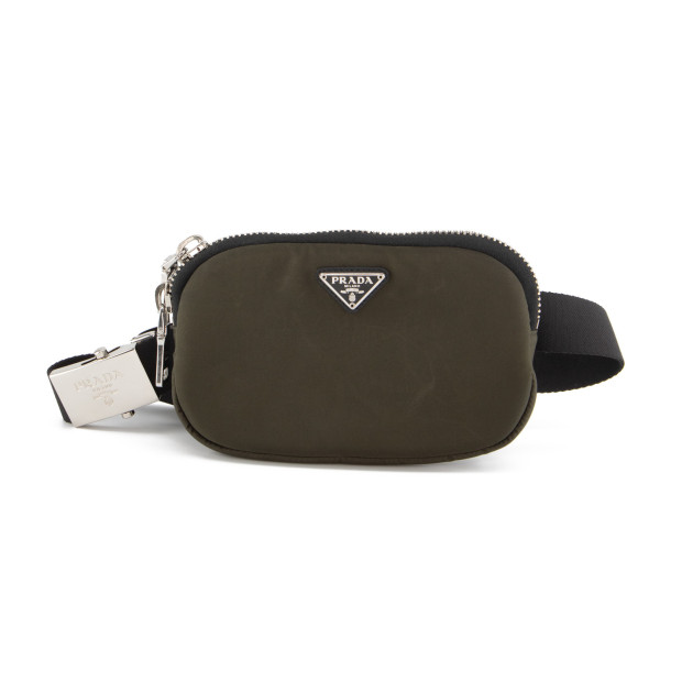 PRADA Respanspan nylon belt pouch mini - Pre-loved Designer Second Hand | LUXURYLOVE