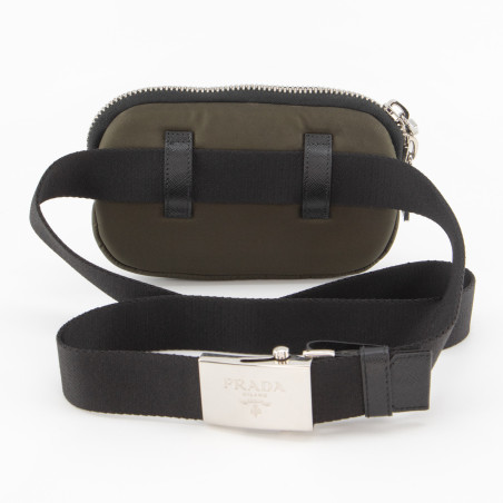 PRADA Respanspan nylon belt pouch mini - Pre-loved Designer Second Hand | LUXURYLOVE