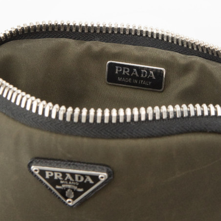 PRADA Respanspan nylon belt pouch mini - Pre-loved Designer Second Hand | LUXURYLOVE