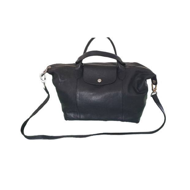 LONGCHAMP Pliage Leder Tasche - Pre-loved Designer Second Hand | LUXURYLOVE