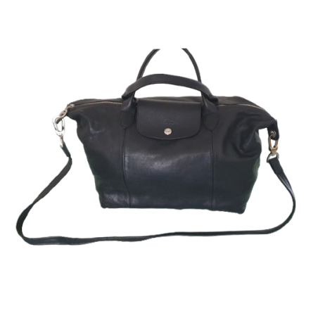 LONGCHAMP Pliage Leder Tasche - Pre-loved Designer Second Hand | LUXURYLOVE
