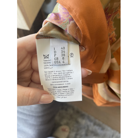 ALBERTA FERRETTI Seidenbluse - NEU - Pre-loved Designer Second Hand | LUXURYLOVE
