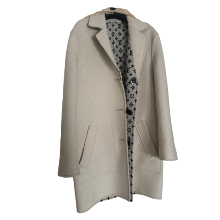 LOUIS VUITTON Wollmantel / Reversible Car Coat - NEU - Pre-loved Designer Second Hand | LUXURYLOVE