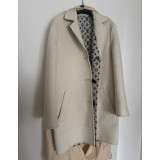 Wool coat / Reversible Car Coat - NEW