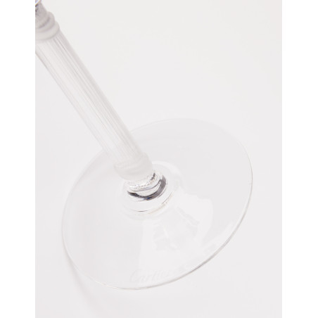 CARTIER White wine glasses Trinity T 131 0008 Set of 3 - Pre-loved Designer Second Hand | LUXURYLOVE