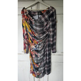 Stretch silk dress