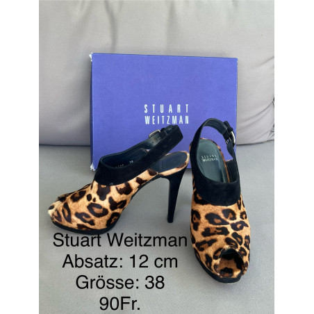 STUART WEITZMAN Leopard shoes - Pre-loved Designer Second Hand | LUXURYLOVE