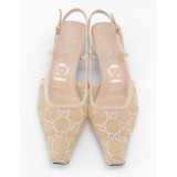 GG Crystal Slingback Kittenheels
