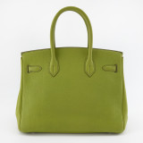 Birkin Bag 30 Togo Vert Anis 2003