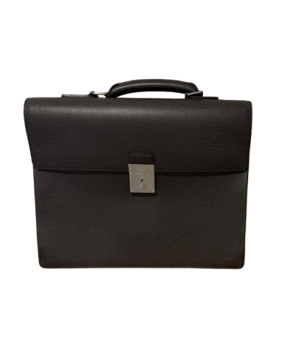 LOUIS VUITTON Neo Robusto 1 Taiga Ardoise business bag - Pre-loved Designer Second Hand | LUXURYLOVE