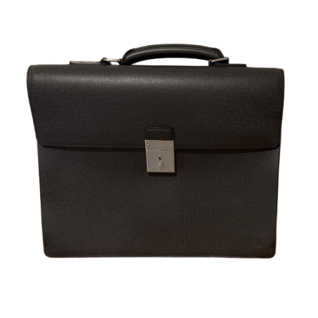 LOUIS VUITTON Neo Robusto 1 Taiga Ardoise Business Tasche - Pre-loved Designer Second Hand | LUXURYLOVE