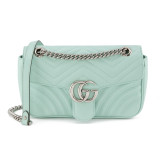 GUCCI GG Marmont Bag medium türkis - Pre-loved Designer Second Hand | LUXURYLOVE