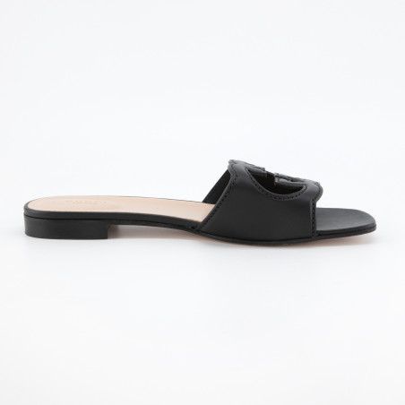GUCCI GG Sandalen schwarz - Pre-loved Designer Second Hand | LUXURYLOVE