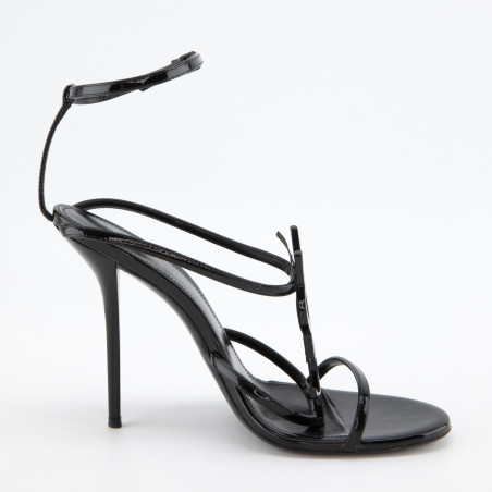 SAINT LAURENT SAINT LAURENT Cassandra Sandals black - Pre-loved Designer Second Hand | LUXURYLOVE