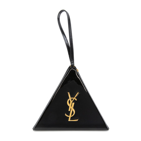 SAINT LAURENT Pyramid Wristlet Clutch Bag - Pre-loved Designer Second Hand | LUXURYLOVE