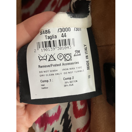 BAZAR DELUXE Leather jacket cowboy - NEW - Pre-loved Designer Second Hand | LUXURYLOVE