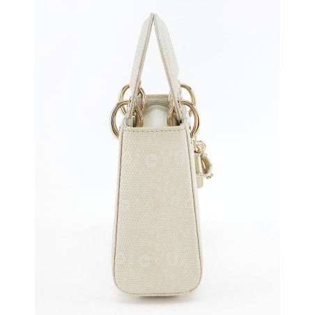 DIOR Lady Dior mini Lizard - Pre-loved Designer Second Hand | LUXURYLOVE