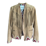 Leather jacket cowboy - NEW