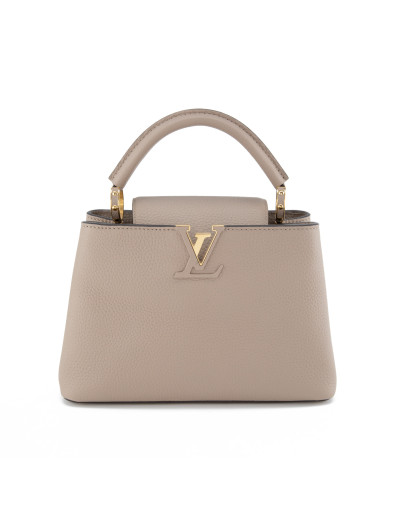 LOUIS VUITTON Capucines BB Bag Galet - full Set - Pre-loved Designer Second Hand | LUXURYLOVE