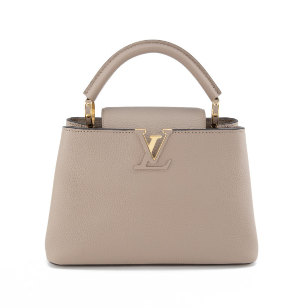 LOUIS VUITTON Capucines BB Bag Galet - full Set - Pre-loved Designer Second Hand | LUXURYLOVE