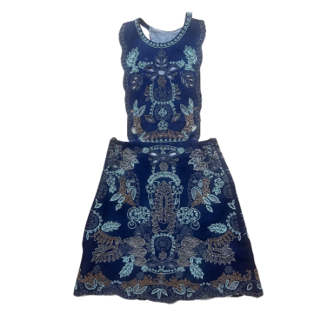 VALENTINO GARAVANI Valentino Embellished Linen Dress - Pre-loved Designer Second Hand | LUXURYLOVE
